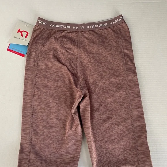 NWT Womens XSmall Kari Traa All Season No Chafing Lune Leggings Pants Base Layer - Picture 4 of 5